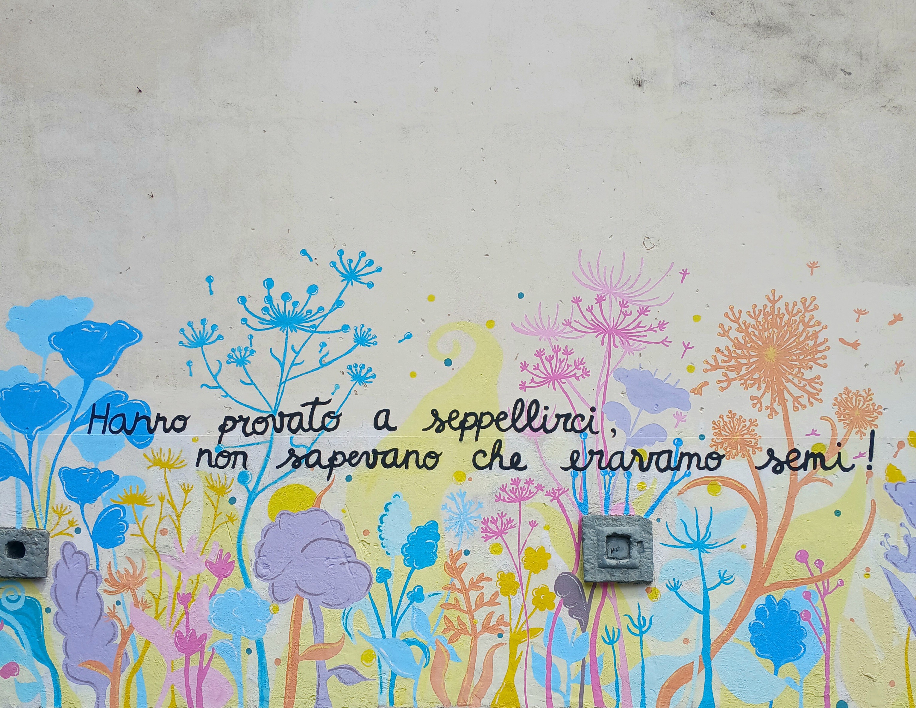 Murale dedicato alla memoria della strage - Ponticelli