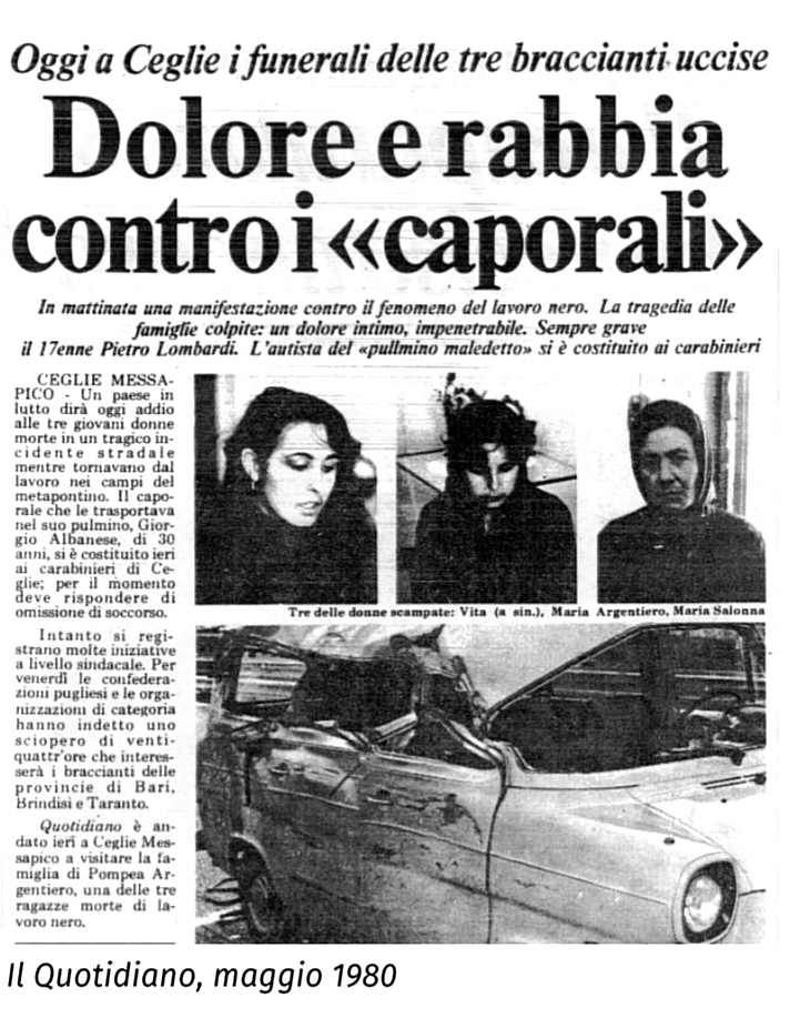 Non si può morire a diciott'anni. A Lucia, Donata e Pompea