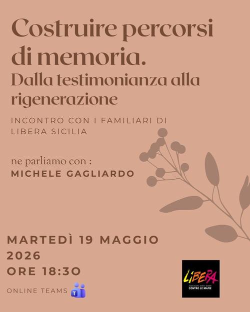 Costruire percorsi di memoria. 
Dalla testimonianza alla rigenerazione