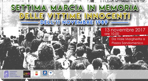 Settima marcia in memoria delle vittime innocenti dell'11 Novembre 1989