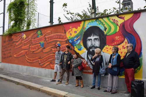 Torino. Cerimonia di intitolazione piazzale Mauro Rostagno